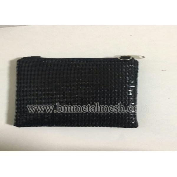 Bag Garment Metallic Sequin Gold Aluminium Wire Net Mesh Fabric