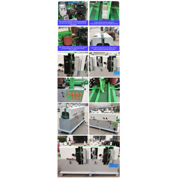 Advanced Automatic Wooden Block Four Sided Sanding Machine with Double Pressure Roller