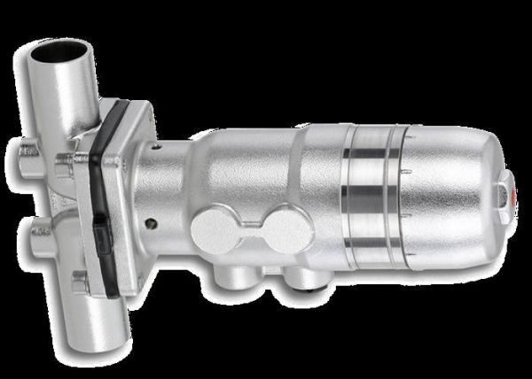 4 Inch Pneumatic Actuated Diaphragm Valve For Dairy Beer Chemical