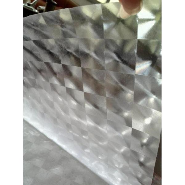 colle adhésive permanente Cat Eye Film de film froid de stratification de 80mic 3D