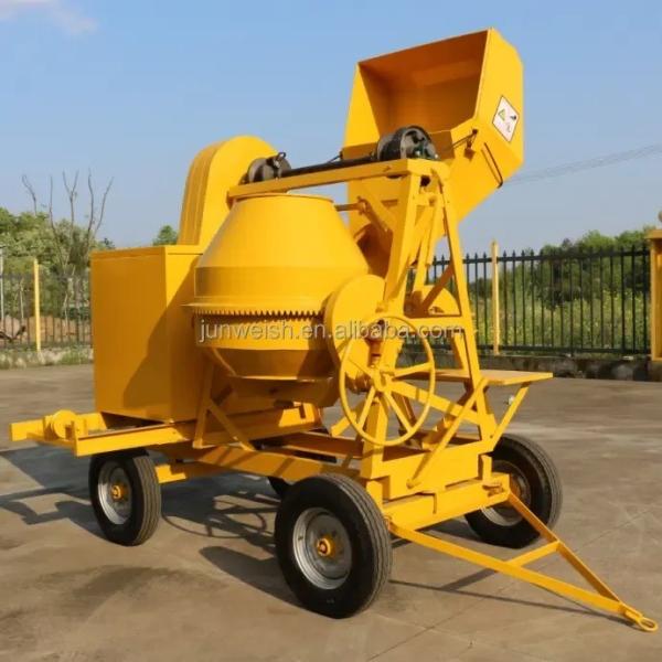 400L Capacity Diesel Concrete Mixer Truck with Self Loading Function
