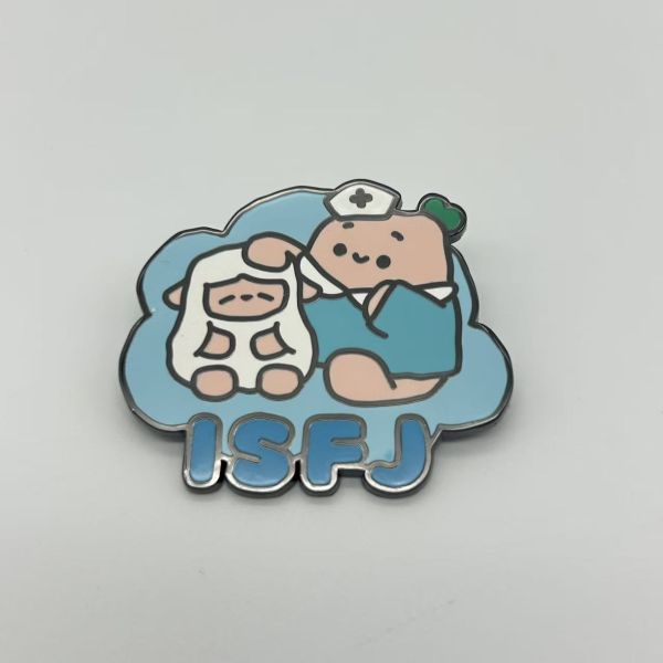 Custom Rotating fridge magnet with hard enamel technology