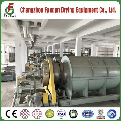 CE ISO Rotary Drum Dryer Continuous Rotary Dryer Kiln 8M Length
