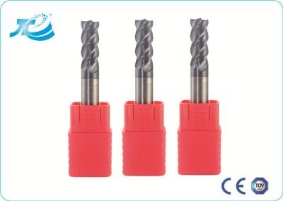 Square High Performance End Mills 4 Flute End Mill HRC 55 / 60 / 65
