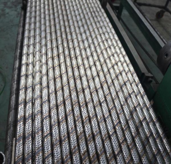 Drainage System Perforated Stainless Tube Customized Metal Length 100mm-6000mm