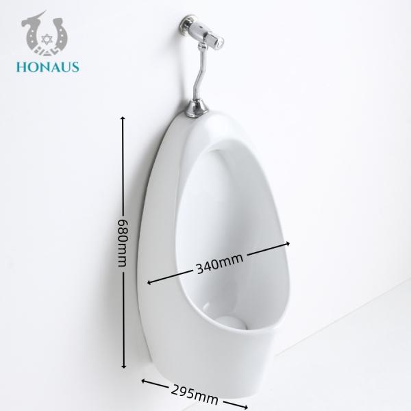 Premium Fully Glazed Ceramic Toilet Urinal Innovative Design Customizable