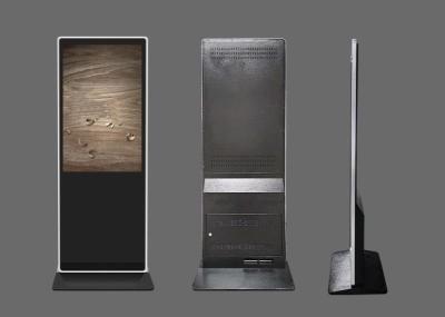 65 inch Floor standing digital signage display PCAP touch screen Intel i7 PC with camera optional