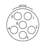 Серия MIL-DTL-38999Ⅰ, Ⅱ, и соединители Ⅲ, D38999/24KA35PN. Ⅲ серии D38999