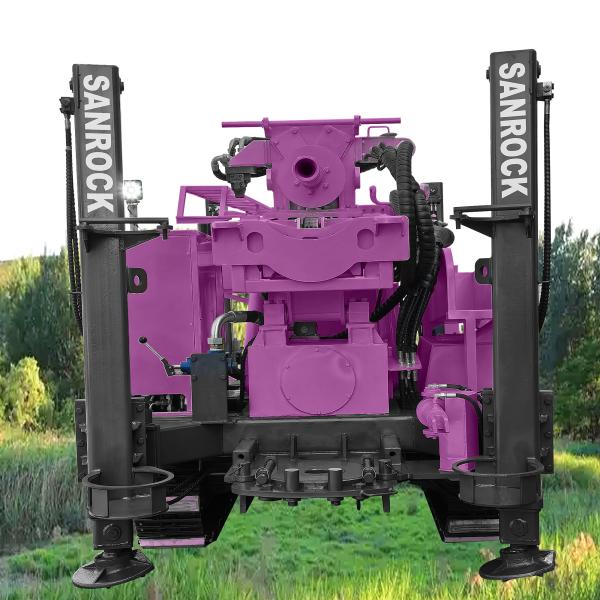 Water Drilling Equipment 263KW Diesel Water Borehole Drilling Machine Portable Well Drilling Rig