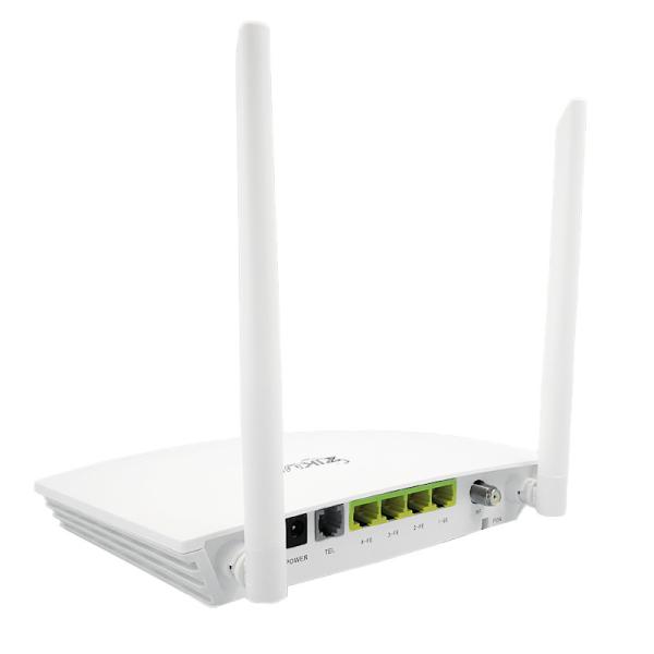 ZC-520T GPON ONU FTTx CATV ONT With 1GE 3FE 1POTS WIFI 1CATV WDM AGC