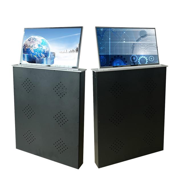 Ultra fino ultra estreito Mini retrátil elevador de monitor motorizado com tela FHD