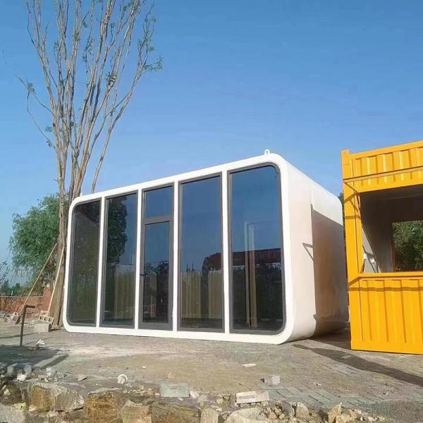 5800 X 2150 X 2500mm Apple Cabins 1 Door Aluminum Alloy