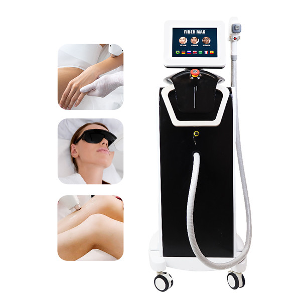 Machine d'épilation du laser 755/1064/808nm de longueur d'onde du laser 3 de