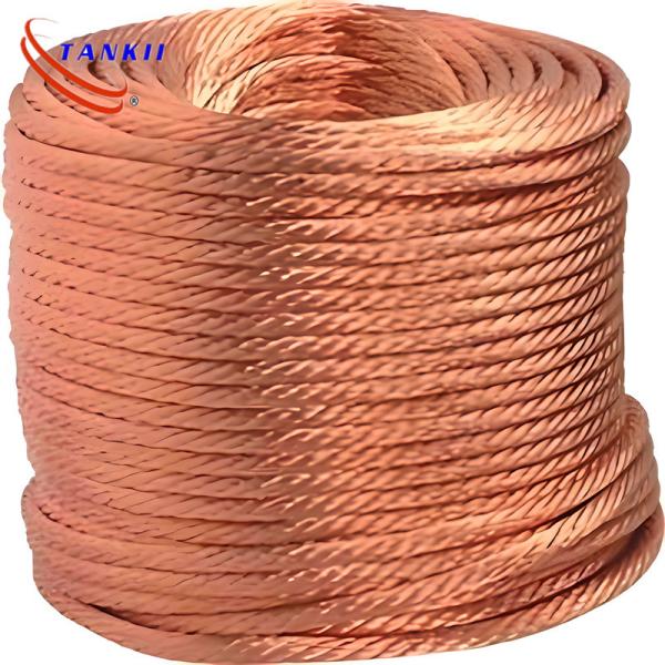 New material 7/19/37 Strands Pure Copper Nickel / Tin Plated Copper Stranded Wire