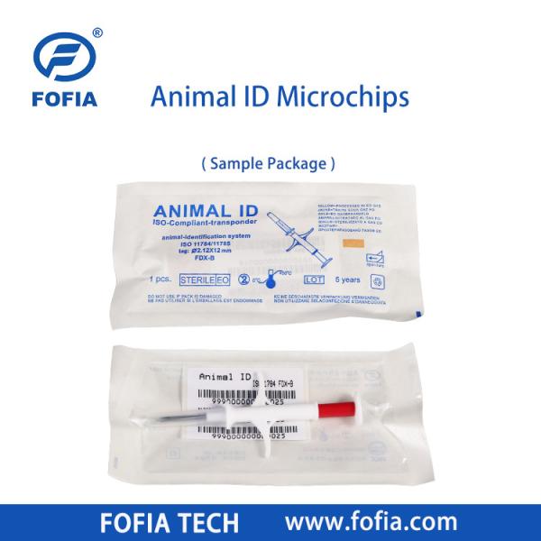 Implantable Animal Pet Id Microchip EM4305 Tag Parylene Coating ISO