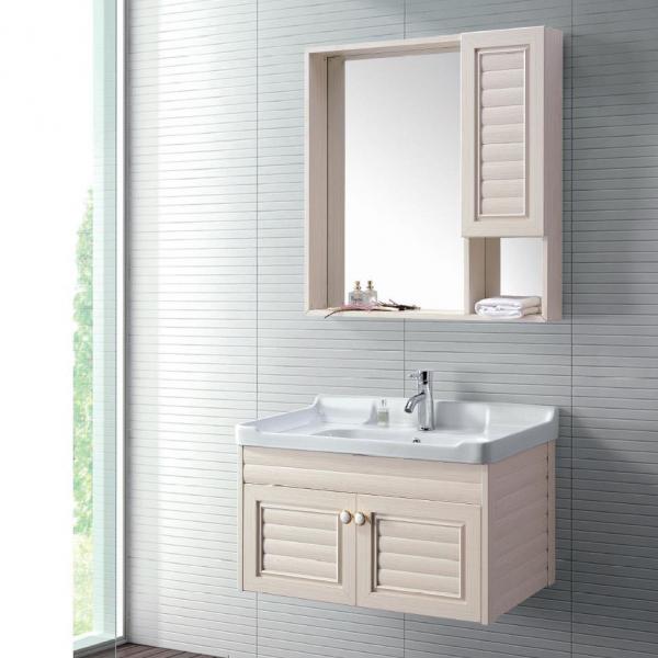 Modern Alunimun Bathroom Vanity/ all aluminum bathroom cabinet/Mirror Cabinet /DB-8105 800X460mm