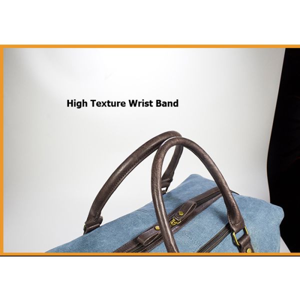 Oversized Canvas PU Soekidy Carry On Travel Bag