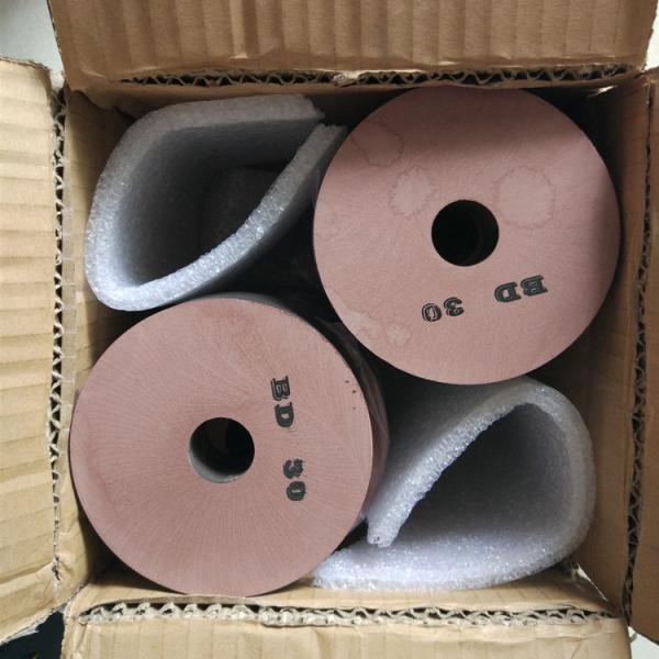 30mm BD Wheel For Glass Edging Diamond Grinding , 10s40 Glass Polishing Wheel