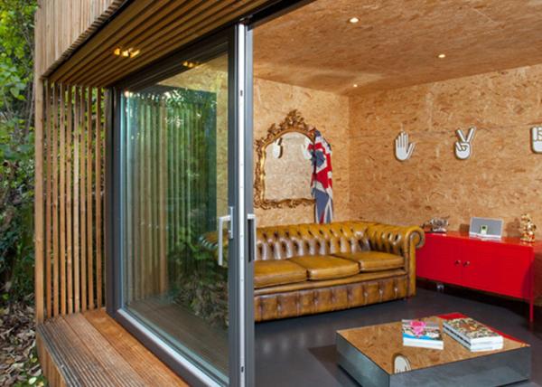 O estúdio pequeno do jardim de Kit Mobile Light Steel Home pré-fabricou o tamanho 20sqm