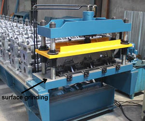 8m/min - 12m/min Floor Deck Roll Forming Machine For structure Conceret