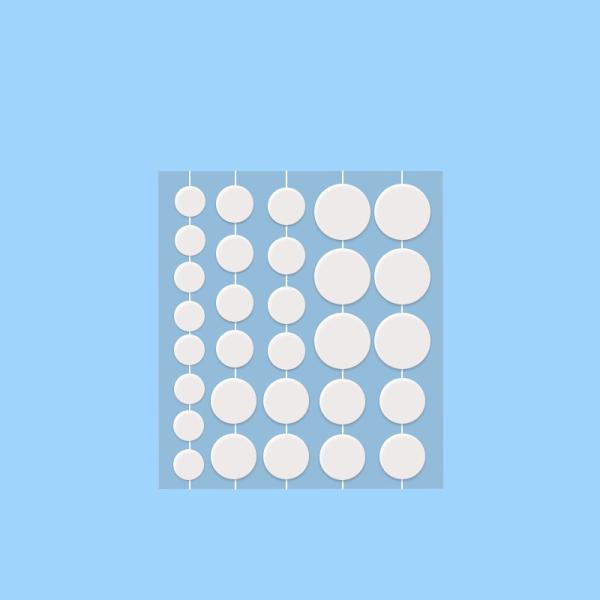 0.01mm Thin Acne Hydrocolloid Patches For Scars Waterproof Breathable