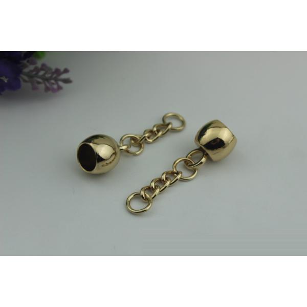 New product hanging light gold 50*10 mm bag hardware metal caps for tassel