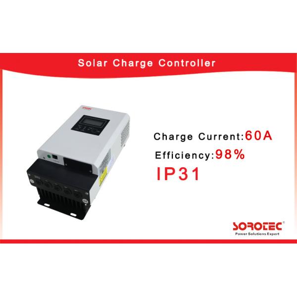 Environmental MPPT Solar Controller Solar Charger 12V / 24V / 48V 60A