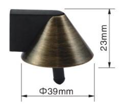 Umbrella Type Zinc Alloy Interior Door Stops Commercial Magnetic Door Holder