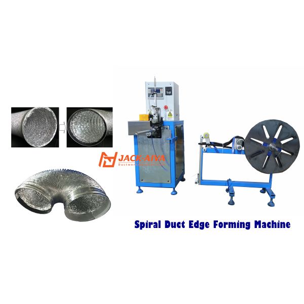 Flexible Duct End Lining Machine | Inner Edge Liner Inserting Equipment