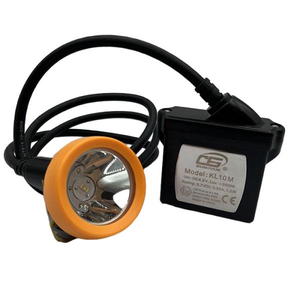 KL10M Lampe à capuche à LED rechargeable 25000 Lux Lampe à casque minier