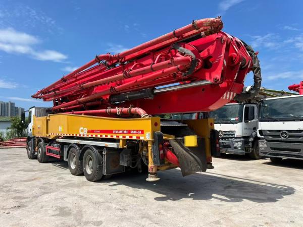 Widely used 56m Sany concrete pump is suitable for urban and bridge construction