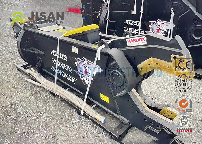Hydraulic Eagle Shear Building And Steel Structure Demolition Excavator Attachment