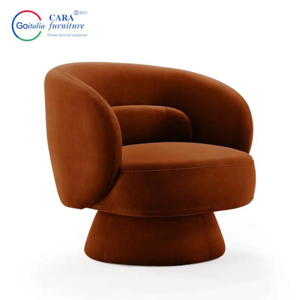 Goitalia Furniture Upholstered Arm Chairs Elastic Soft Seat Living Room Single Sofa Chairs