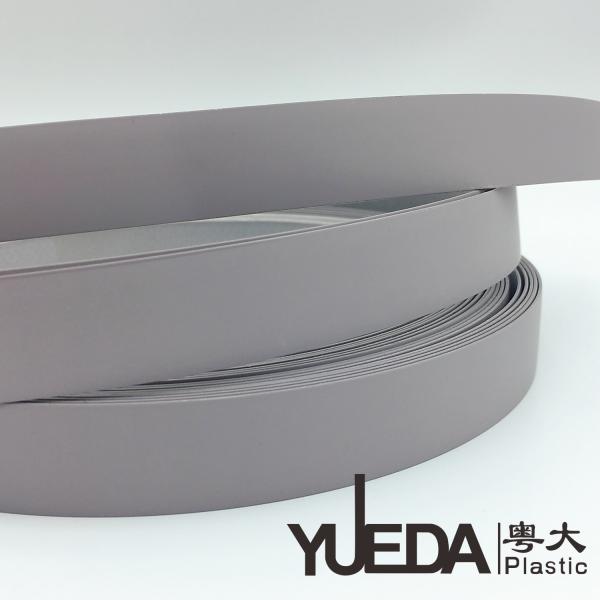 Matte Finish Galactic Gray Furniture Pvc Edge Banding With Scratch Resistance M8034