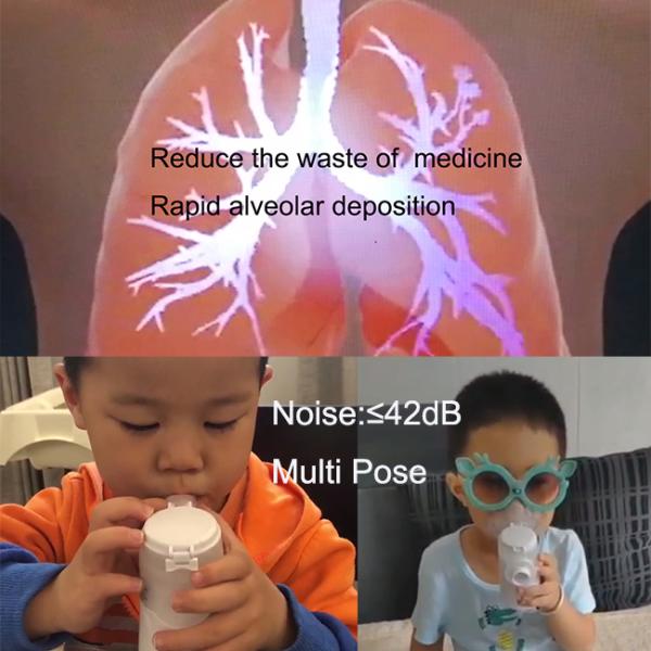 тип Nebulizer младенцев детей Nebulizer дома астмы 1.8-3.3μM USB c портативный