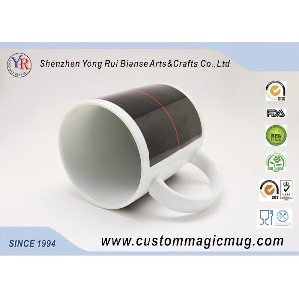 300ml Color Change Heat Sensitive Mug , Personalized Kids Coffee Mugs