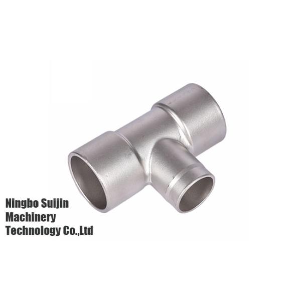 Отливка воска нержавеющей стали Tuv вклада Cnc штуцеров трубы подвергая механической обработке потерянная