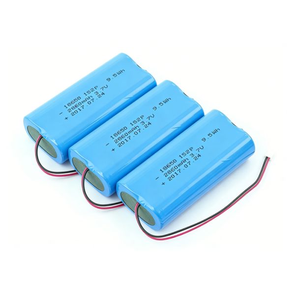 OID18650JH-1S2P 3.7V 2860mAh Lithium-Ion Battery Pack with DW01B-G Protection for High Stability & Safety