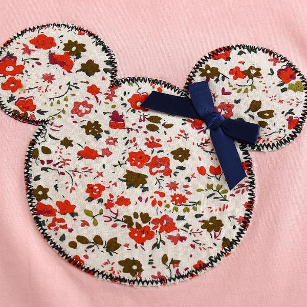 Children'S Outfit Sets Cartoon Floral Top And Skirt Girls Two-Piece