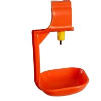 Bebedores automáticos de mamilo de frango para aves com copos de gotejamento de plástico para sistema de criação de aves para beber frango