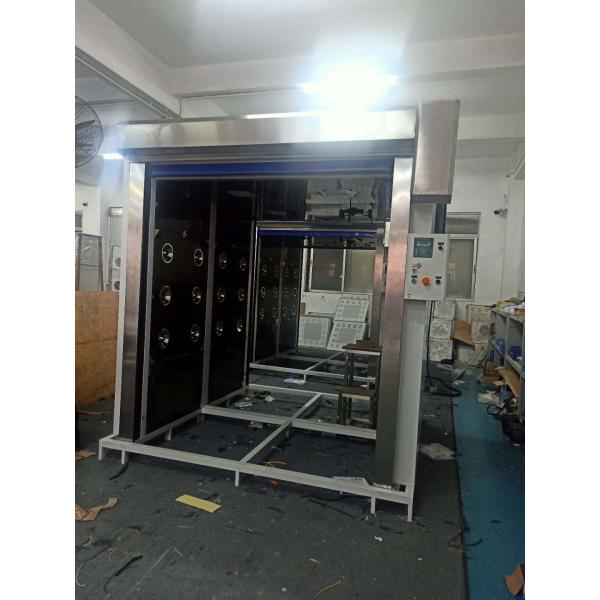 20m/S SUS304 Cargo Air Shower Tunnel PVC Door HEPA Filter