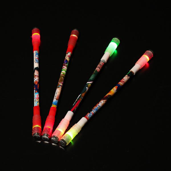 Новинка Led Light Spinner Pen Fingertip Illumination Decompression Gyro Бизнес шариковой ручка
