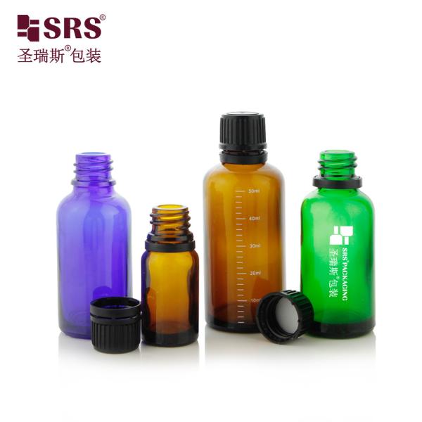 5ml 10ml 15ml 20ml 30ml 50ml 100ml Empty Glass Boston Bottles With Child-Proof Bottle Cap