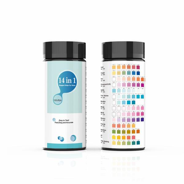Home Health Water Test Strips 14 in 1 For Personal & Family Wellness