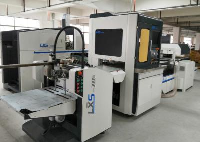 Cosmetic Fully Automatic Rigid Box Making Machine 0.8mm 3mm