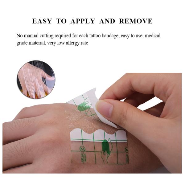 0.01MM Breathable Tattoo Protective Film Tattoo Aftercare Waterproof
