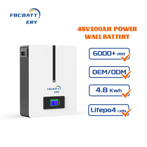 Solar Power System 48v Lithium Ion Batteries Home Energy Storage