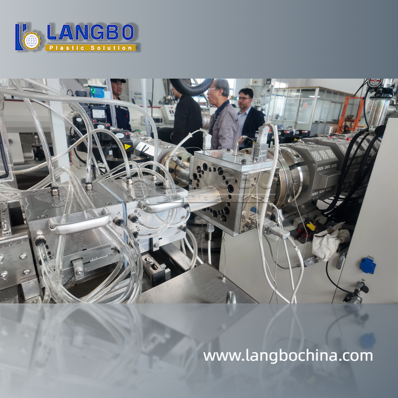 PVC Profile Extrusion Machine Customized Cross Section Profile Production