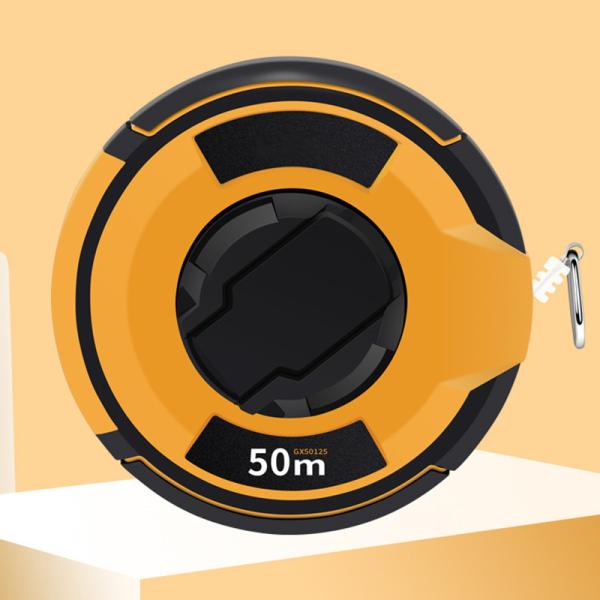 50M métrique uniquement de l'ingénierie de la bande de mesure haute définition avec l'anneau de traction métallique