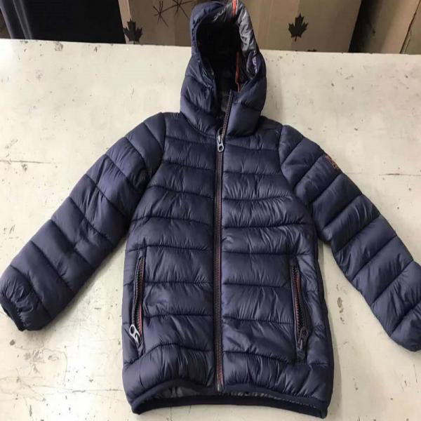 100% Polyester Lining Children's Winter Clothes Long Padded Down Coat